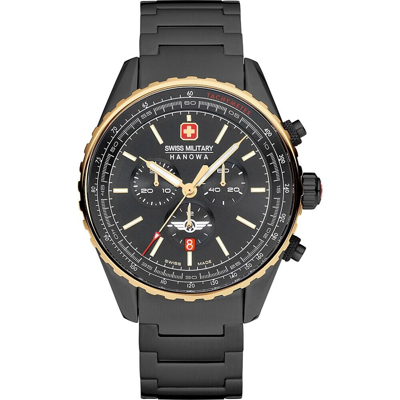 Pre-owned Swiss Military Hanowa Swiss Made Mens Watch Afterburn Chrono Smwgi0000341
