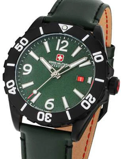 Pre-owned Swiss Military Hanowa Smwgb0000251 Carbon Peak Mens Watch