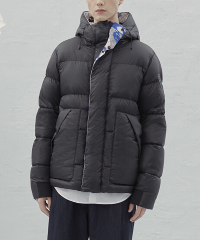 Pre-owned Canada Goose Berendon Reversible Parka $1375 Size M 6d 1859 In Black