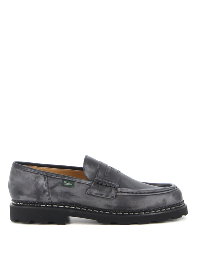 Paraboot Reims Loafers In Black