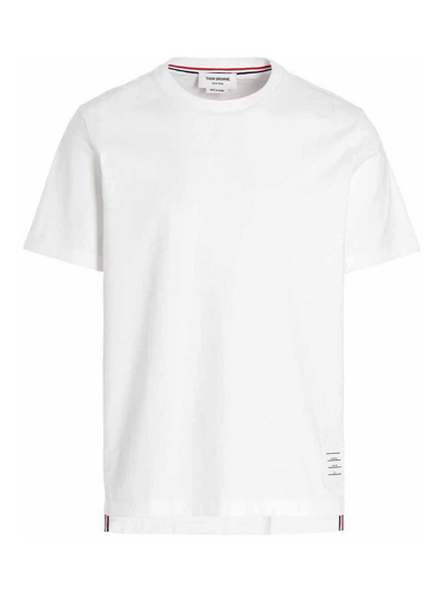 Thom Browne Logo T-shirt In White