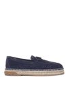 Valentino Leisure Flows Suede Espadrilles In Azul Oscuro