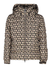 Valentino Toile Iconographe Print Bomber Jacket In Negro