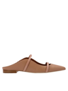 Malone Souliers Maureen Double-strap Ballerina Shoes In Beige