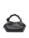 Ganni Bou Piccola Faux Leather Hand Bag In Black