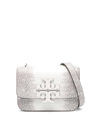 Tory Burch Eleanor Small Leather Shoulder Bag In White
