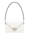 Valentino Letter Shoulder Bag In White