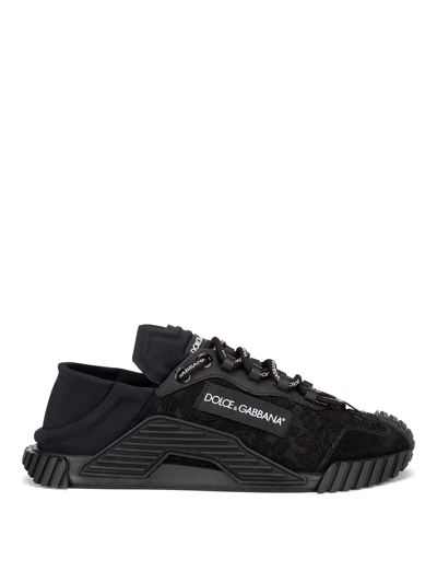 DOLCE & GABBANA ZAPATILLAS - NEGRO