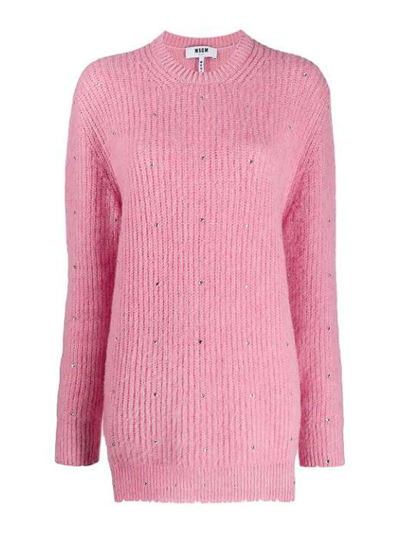 MSGM TER KNIT PINK