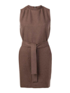 Rick Owens Sisytank Tunic Raising In Brown