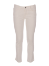 Ermanno Scervino Slim Jeans In White In White