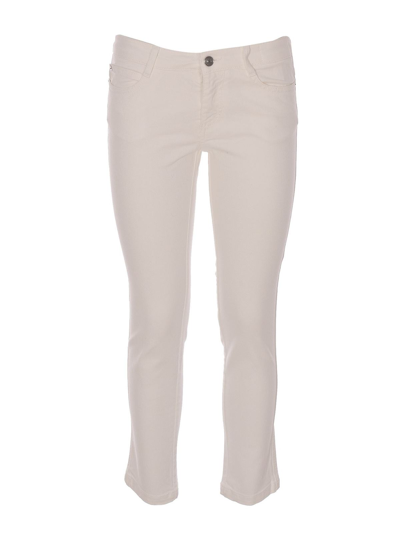 Ermanno Scervino Slim Jeans In White