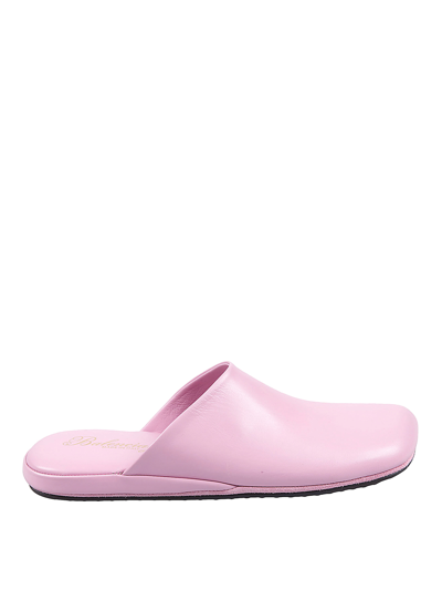 Balenciaga Flat Shoes Pink In Nude & Neutrals