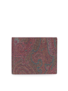 ETRO BOOK PAISLEY CLASSIC WALLET