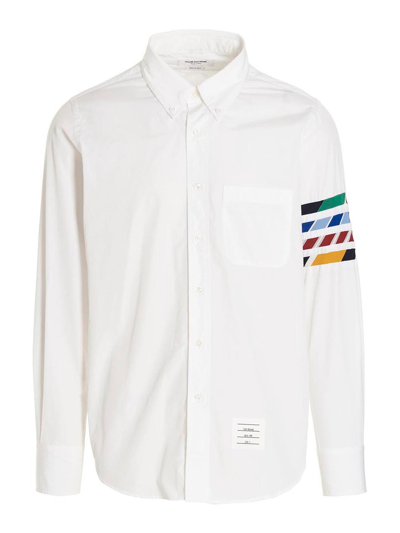 Thom Browne 4bar Shirt In White