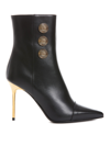 BALMAIN RONI POINTY TOE ANKLE BOOTS