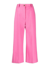 PATOU CROPPED FLARED TROUSERS