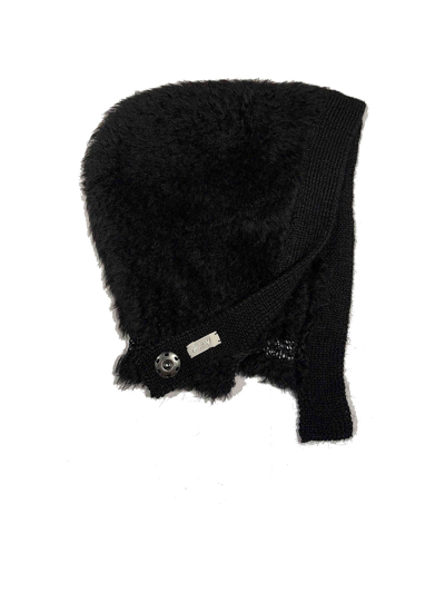 Antipast Wool Knit Cap In Black