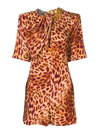 STELLA MCCARTNEY VESTIDO CORTO - ESTAMPADO ANIMALIER