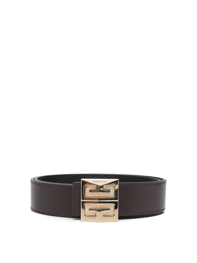 Givenchy 4g Reversible In Brown