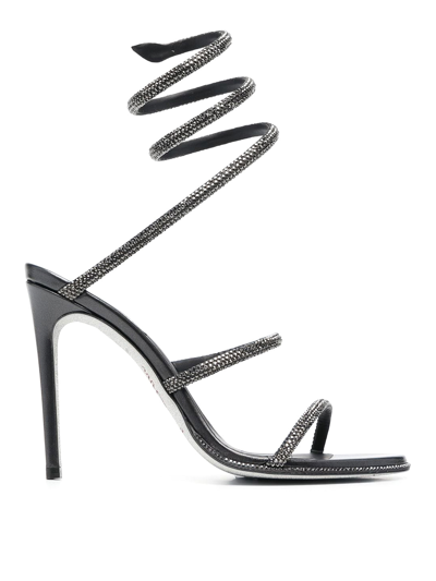 René Caovilla Hemati Sandals In Grey