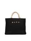 Marni Bolso Shopping - Negro In Black