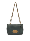 MULBERRY HAMMERED LEATHER BAG WITH CHAIN STRAP