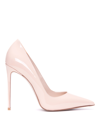 Le Silla Pointed Toe Leather Pumps In Nude & Neutrals
