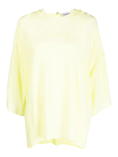 Lanvin Round Neck In Amarillo