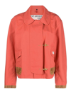 Fay 4 Ganci Archive Field Jacket In Pink