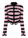 Cormio Divna Embroidered Wool Blend Sweater In Black