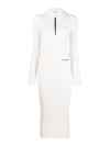 JIL SANDER LOGO MIDI DRESS