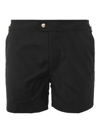 Tom Ford Black Swimsuit With Buckle On The Front In Tech Fabric Man In Negro
