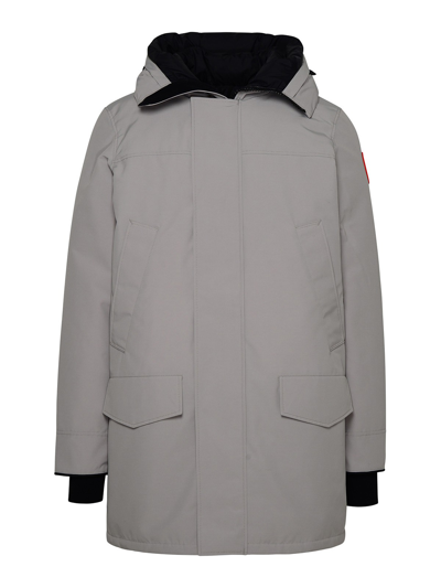 CANADA GOOSE LANGFORD JACKET IN LIMESTONE POLYESTER BLEND