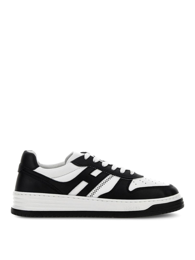 Hogan Sneakers  H630 Blackwhite In White