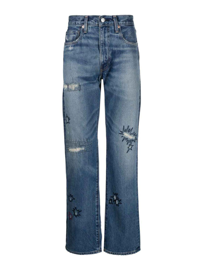 Levi's Mij 505 Regular Fit Denim Jeans In Blue