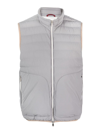 Brunello Cucinelli Padded Vest In Grey