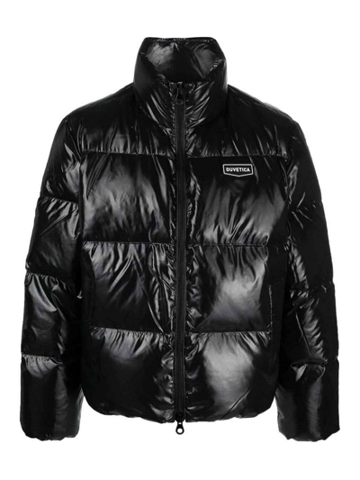 Duvetica Black Down Jacket In Negro