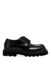 DOLCE & GABBANA BRUSHED LEATHER DERBY
