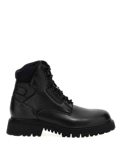 Doucal's Doucals X Neil Barrett Ankle Boots In Schwarz