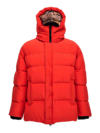 Doublet Short Down Jacket In Red