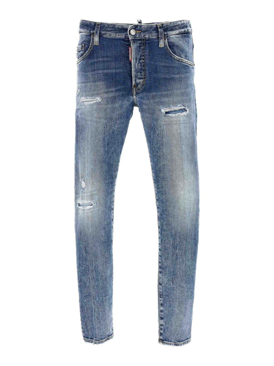 Dsquared2 Jeans Blue In Light Blue