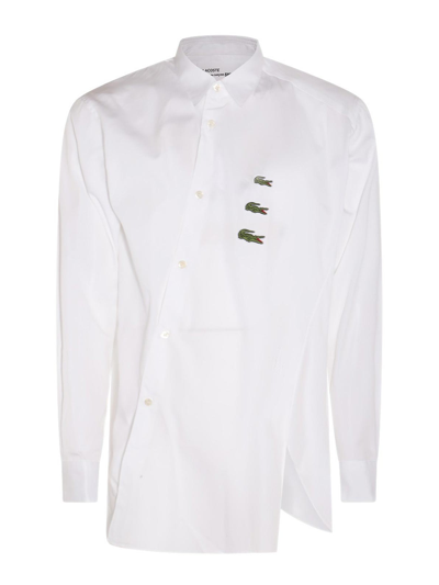 COMME DES GARÇONS WHITE COTTON SHIRT