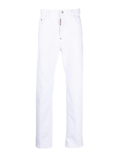 DSQUARED2 JEANS BOOT-CUT - BLANCO