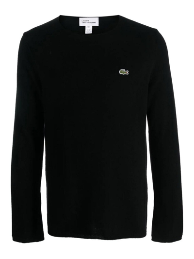 Comme Des Garçons Long-sleeve T-shirt In Black