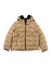 AI RIDERS ON THE STORM BEIGE BOY JACKET