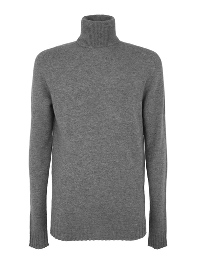Md75 Cashmere Turtle Neck Sweater In Grey