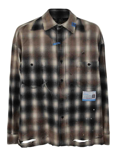 Miharayasuhiro Vintage-like Check Shirts In Negro