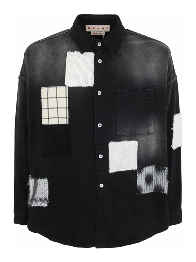 Marni Camisa - Negro In Black