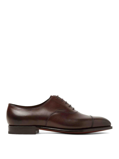 Edward Green Oxford Shoe In Brown